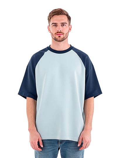 Мужская оверсайз футболка реглан