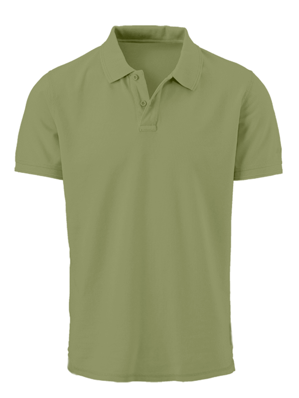 Поло рубашка цвета хаки