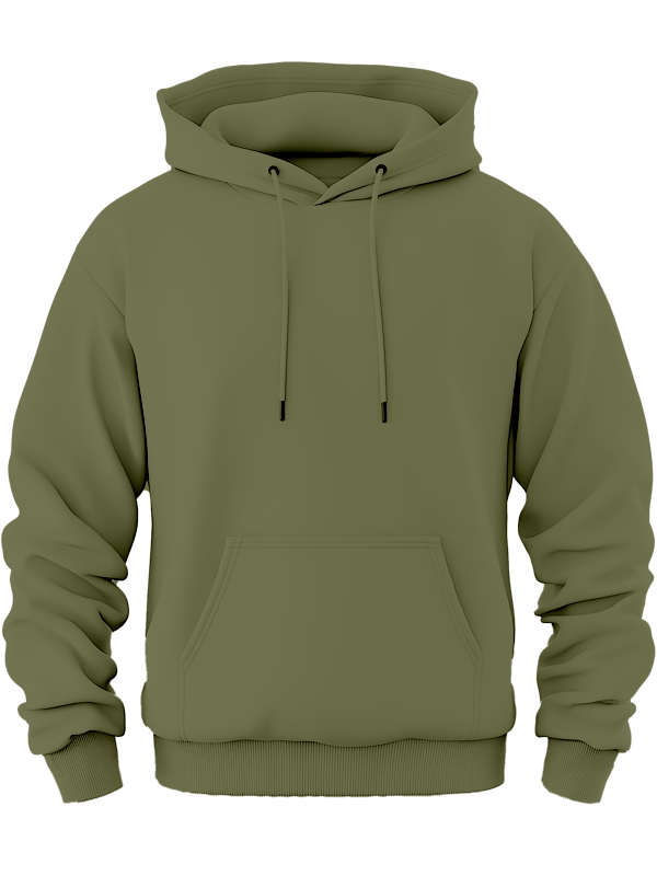 Худи цвета хаки