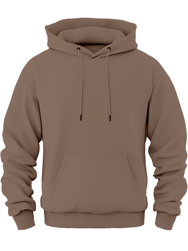 Худи цвета какао