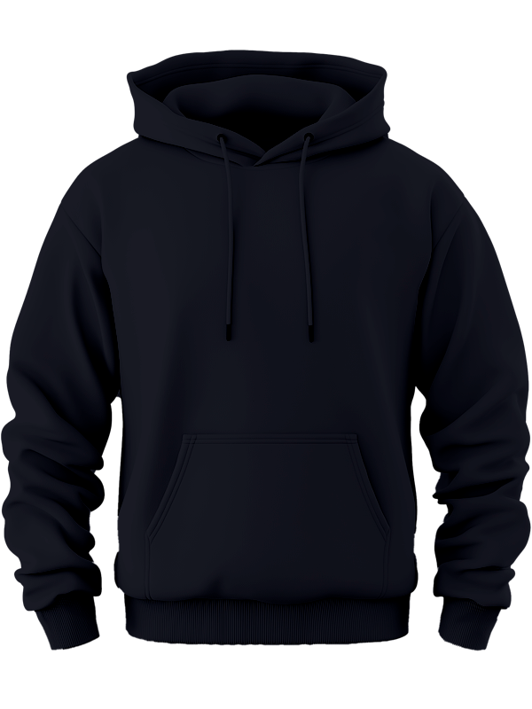 Худи тёмно-синего цвета