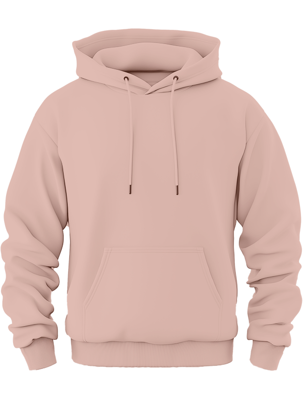 Худи пыльно-розового цвета