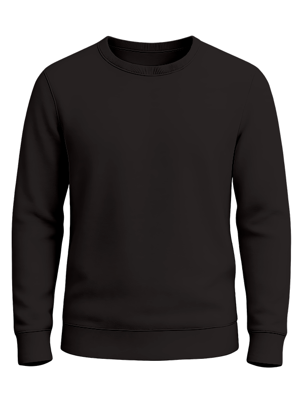 Свитшот чёрно-коричневого цвета