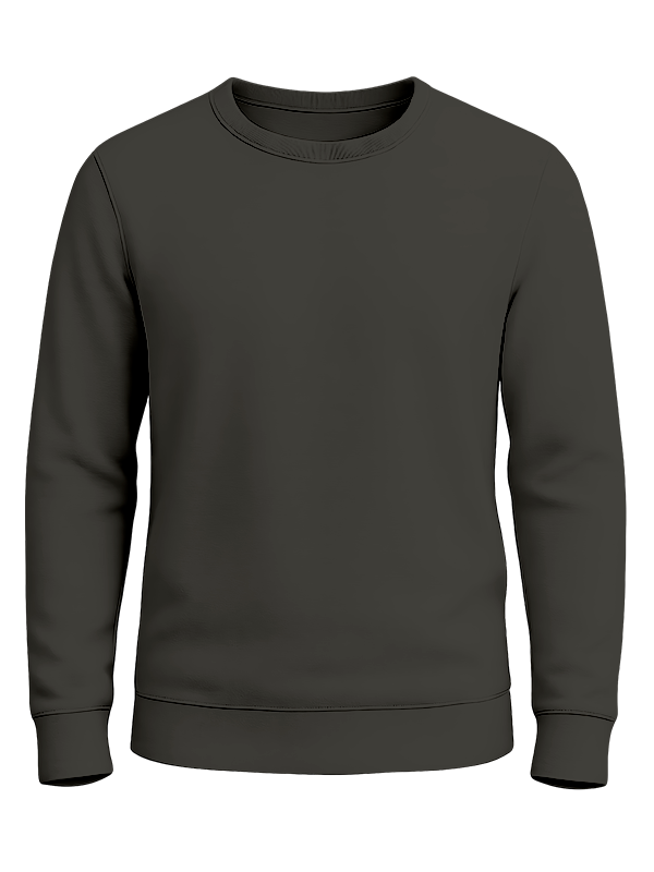 Свитшот тёмно-серого цвета