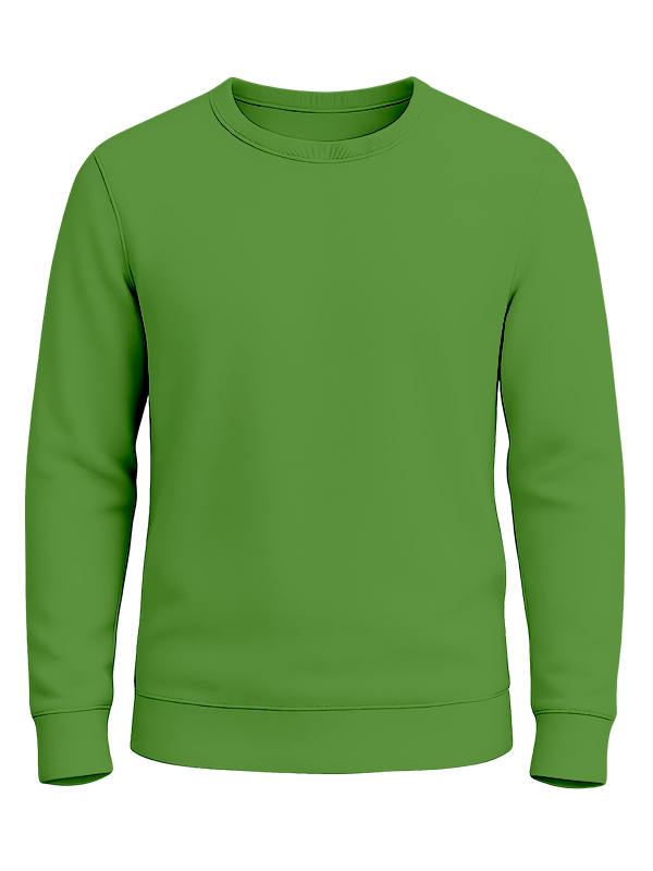 Свитшот зелёного цвета