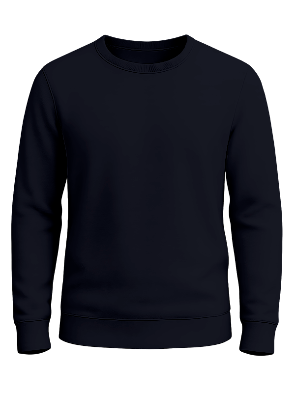 Свитшот тёмно-синего цвета