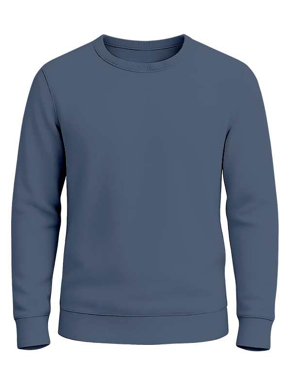 Свитшот серо-голубого цвета